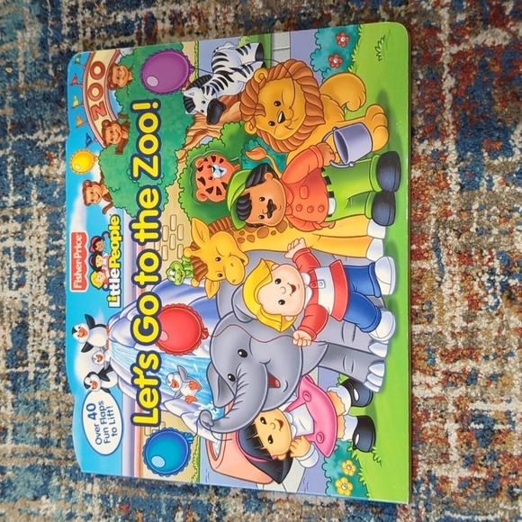Fisher-Price Little People Let's Go to the Zoo Boardbook - 2011 - Picture 1 of 5